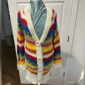 Desigual Multicolor Knit Sweater